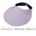 Seamless UV Protection Wide Brim Visor
