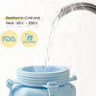 20oz Silicone Foldable Water Bottle