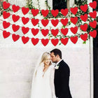 Christmas Heart Pull Banner
