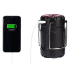 2-In-1 Led Camping Light With Flashlight And Magnetic Base