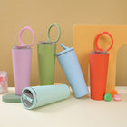 30oz Double-Walled Stainless Steel Water Bottle For Travel
