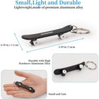 Skateboard Keychain Moving Wheel Bottle Opener Fidget Toy