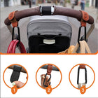 Leather-style Baby Stroller Hooks