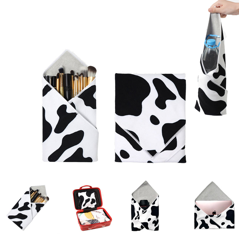 Hundred Patch Cloth Cosmetic Bag Self-Adhesive Storage Bag