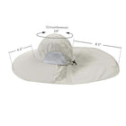 Wide Brim Fishing Hat with Neck Flap