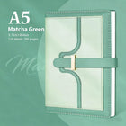 PU Leather A5 Executive Notebook with Elastic Band Closure