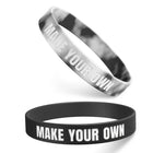 Classic Silicone Wristband (1/2" Wide)