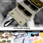 Pu Travel Glasses Case 5 Slots