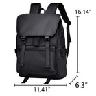 Travel Backpack w/ Luggage Strap& Waterproof Layers