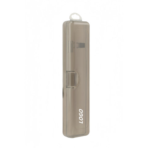 Transparent Toothbrush and Toothpaste Organizer Portable