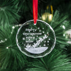 Crystal Christmas Tree Ornament