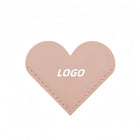 PU Moisture and Stain Resistant Heart Bookmark