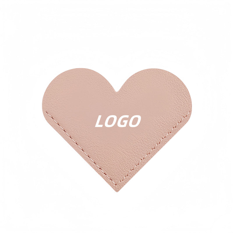 PU Moisture and Stain Resistant Heart Bookmark