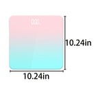 Gradient Color Electronic Scale