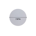 Round Rubber Mouse Pad（7.87" X 7.87" X 0.12"）