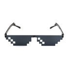 Narrow Pixel Multi-Color Sunglasses
