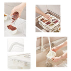 Eight compartments Kitchen Spice Organizer