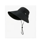 Sun Protection Wide Brim Windproof Cap