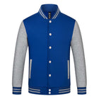 Color-Blocked Baseball Jacket