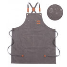 Waterproof Baking Shop Work Canvas Apron W/ Adjustable Strap