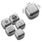 Stainless Steel Whiskey Chilling Rocks