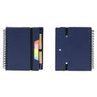 Eco Spiral Notebook W/Sticky Notes And Ruler & Pen