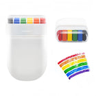 6 Color Color Rainbow Crayon Face Painting