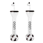 20oz Soccer Cup Creative Shape Plastic Straw Cup