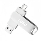 Metal type-c Dual Flash Drive 2in1C Memory Stick Thumb Drive