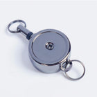 Retractable Zinc Alloy Key Chain