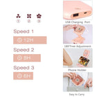 Rechargeable Mini USB Operated Folding Power Bank Fan