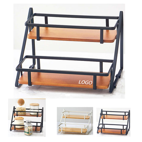 Bamboo And Wood Double Ladder Frame