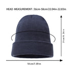 Knit Beanie With Cuff