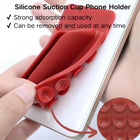 Silicone Suction Cup Lipgloss Phone Card Holder