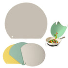 Semi-Circular Anti-Slip Cutting Board for Kitchen