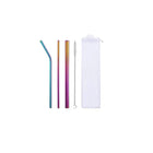 Stainless Steel Reusable Straw Set
