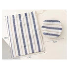 Single Layer Striped Drawstring Bread Bags