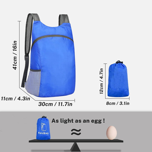 20L Ultra Lightweight Foldable Backpack
