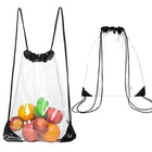 Pvc Clear Drawstring Bags Stadium Approved