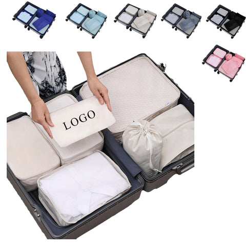 7 Pcs Travel Packaging Bag Luggage Organizers