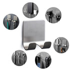 Wall Mounted Stainless Steel Organizer