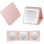 Tri-Fold Makeup Mirror With Lights