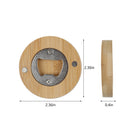 Wooden Magnetic Bottle Opener