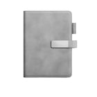 PU Leather Mirror Flip 240-Page Notebook