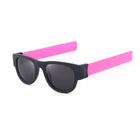 Foldable Portable Silicone Palm Bracelet Sunglasses