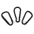 D Shaped Carabiner Clip for Camping