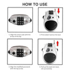 Anti-Theft Telescopic Wire Lock