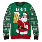 Round Neck Christmas Style Sweater