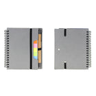 Eco Spiral Notebook W/Sticky Notes And Ruler & Pen
