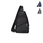 Travel Shoulder Crossbody Sling Backpack Earphone Hole